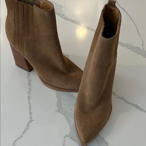 Women Marc Fischer Tan Suede Boots